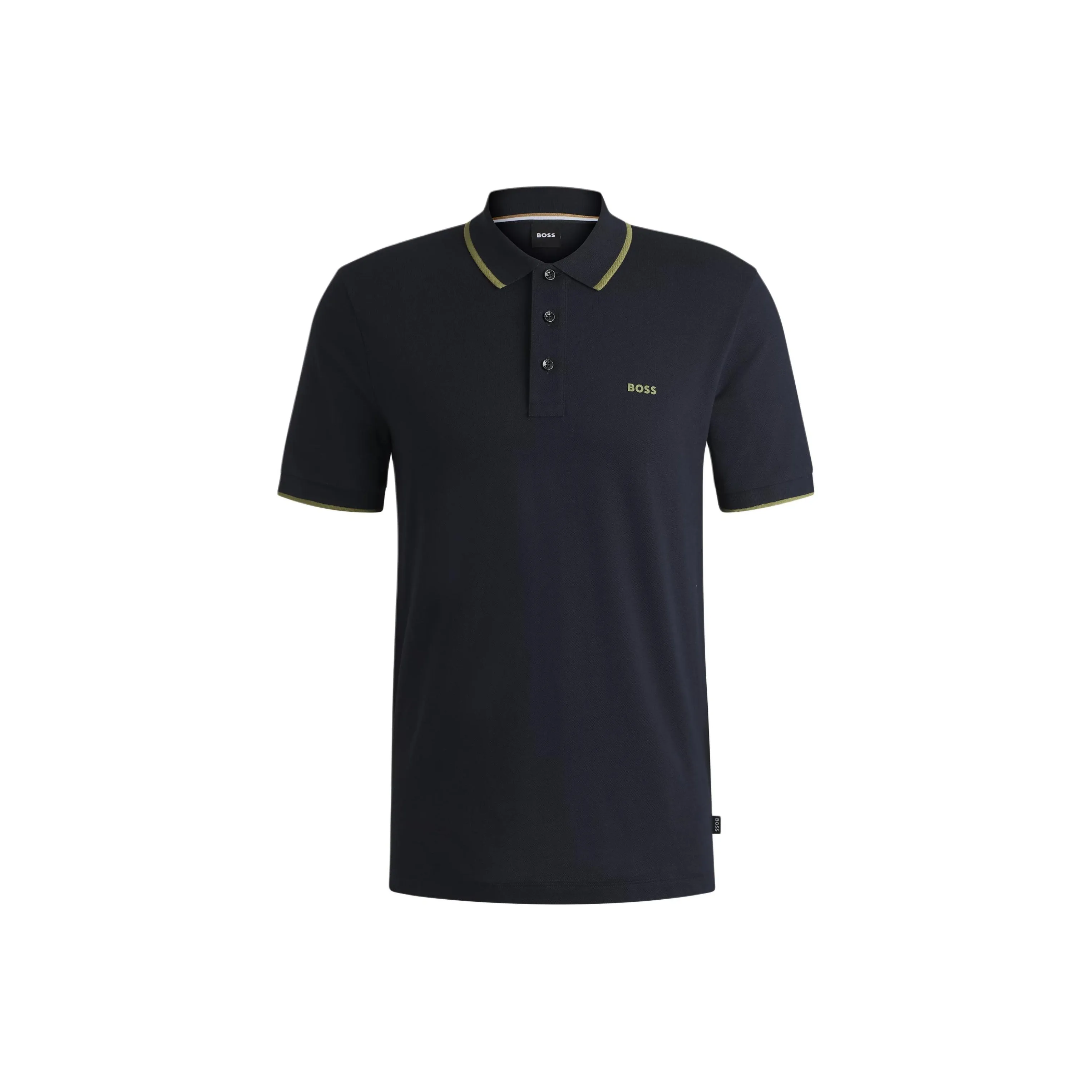 Boss Paddy Contrasting collar Polo Shirt