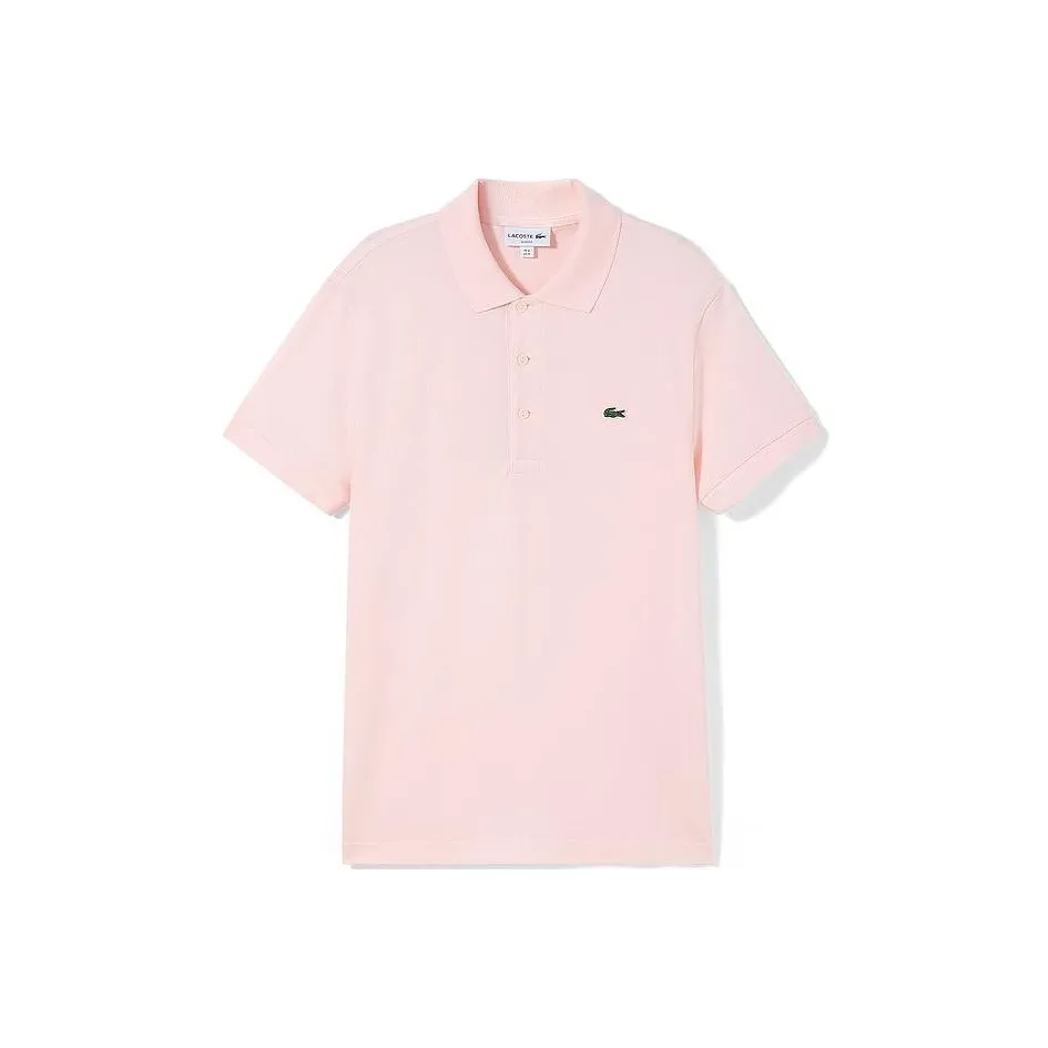 LACOSTE Collaboration Мужская Поло Розовая