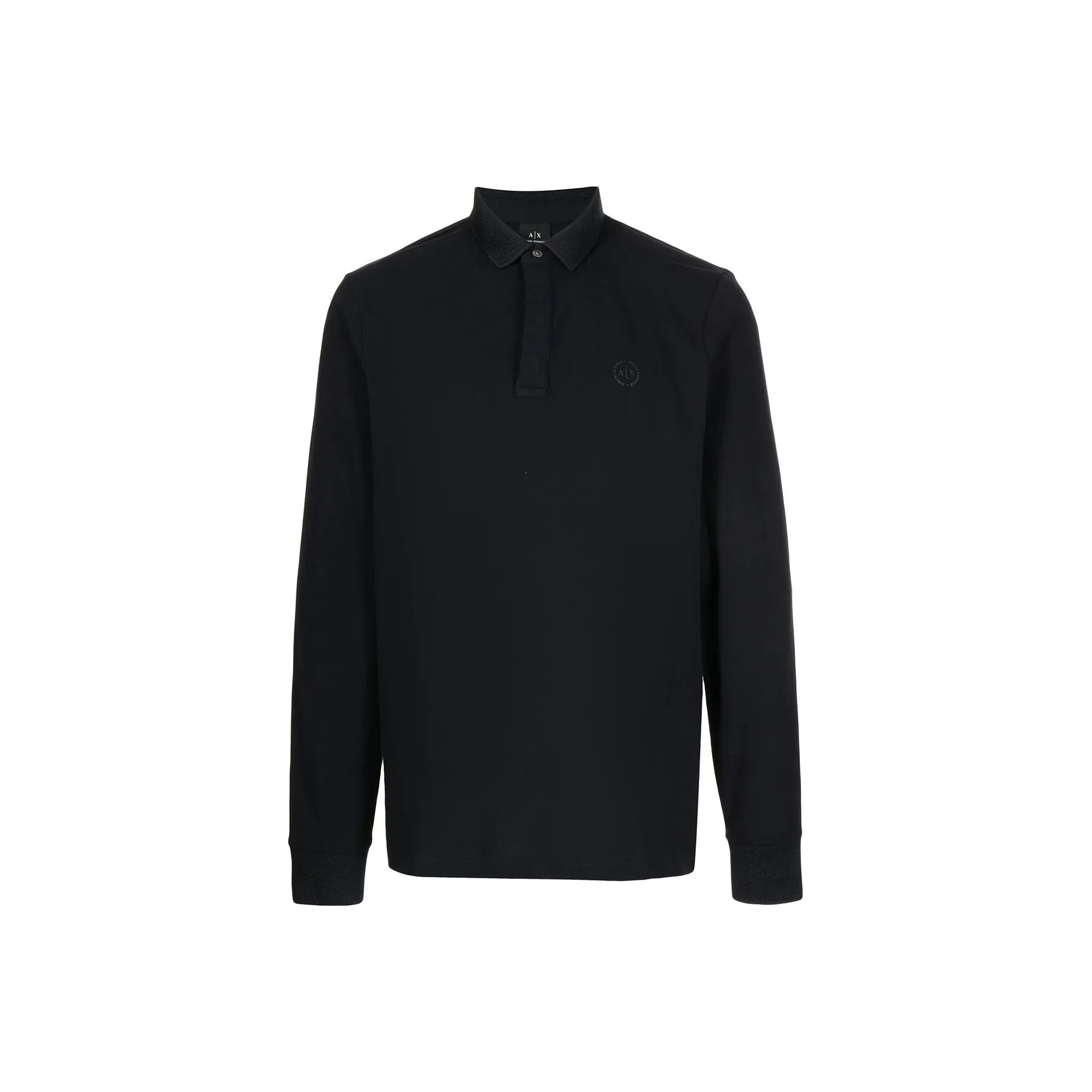 ARMANI EXCHANGEAE FW22 Поло Мужское Черное