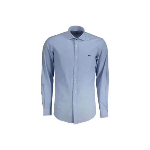 HARMONT&BLAINE Blue Мужские Рубашки