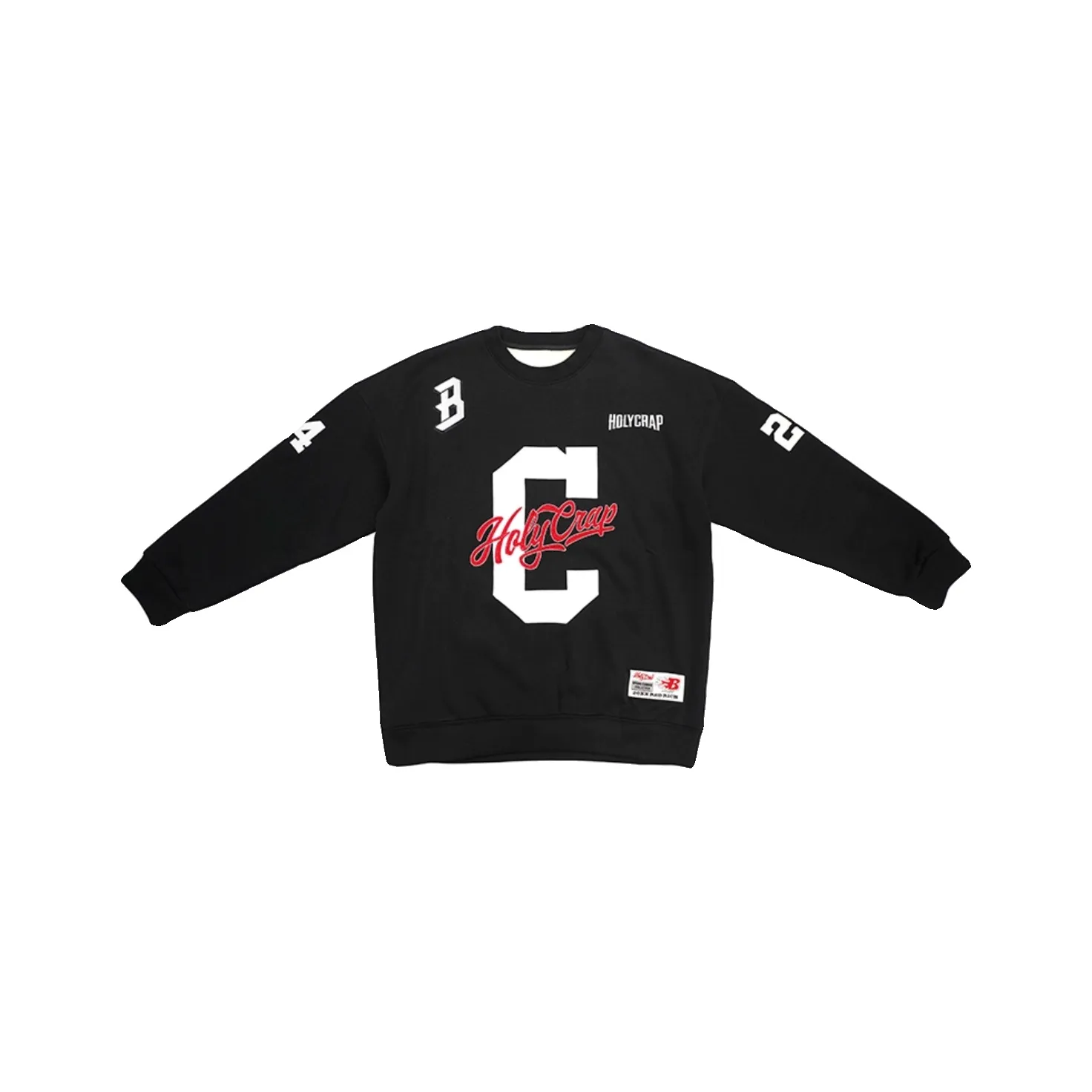Holycrap Черная Унисекс Толстовка