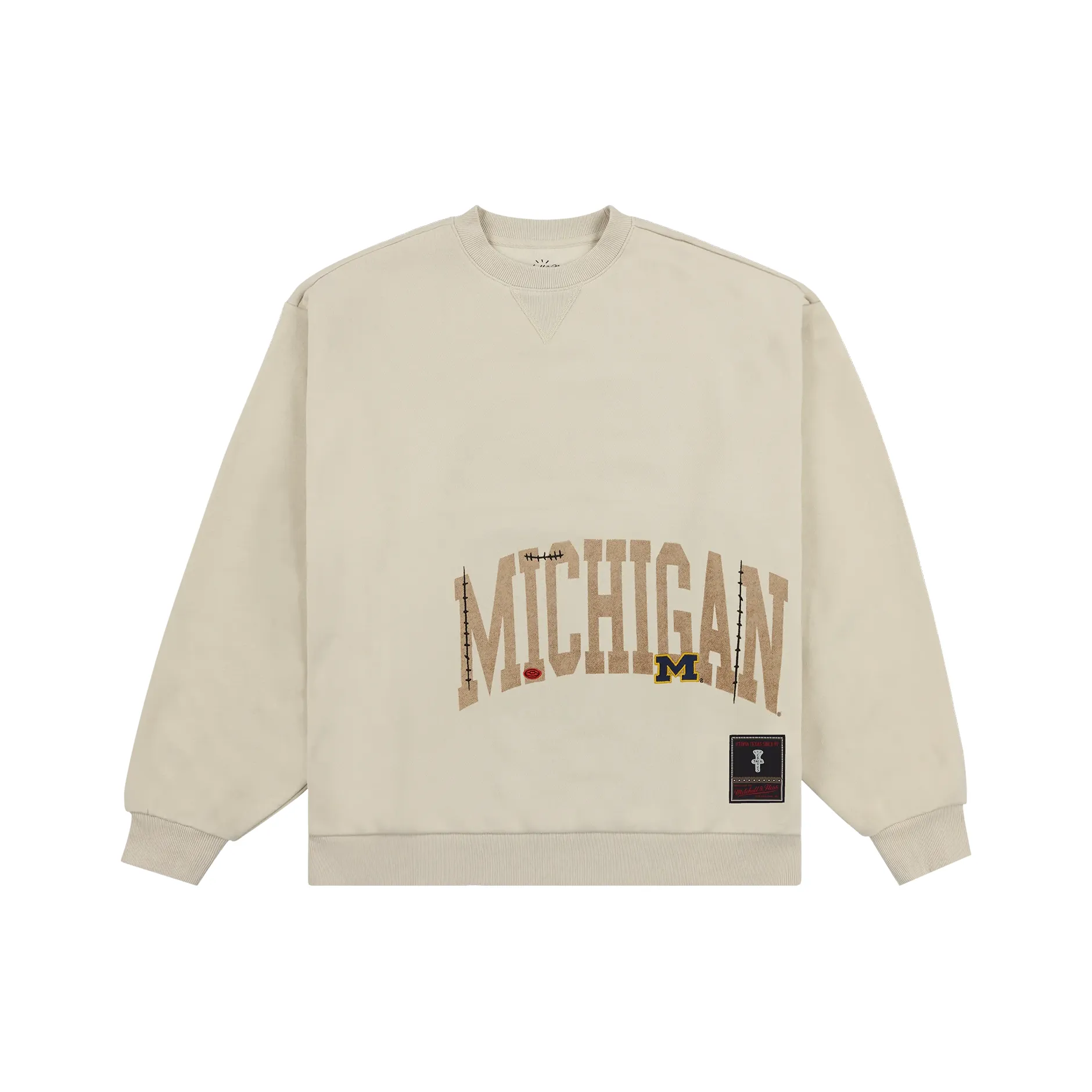 Свитшот Travis Scott X Mitchell Ness Унисекс Умбра