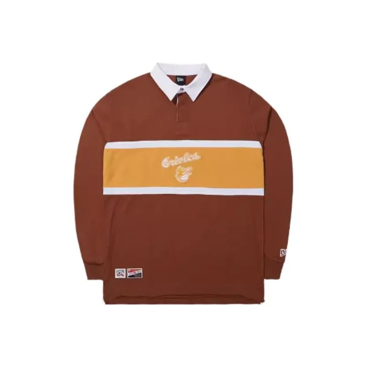 New Era Коричневый Унисекс Поло