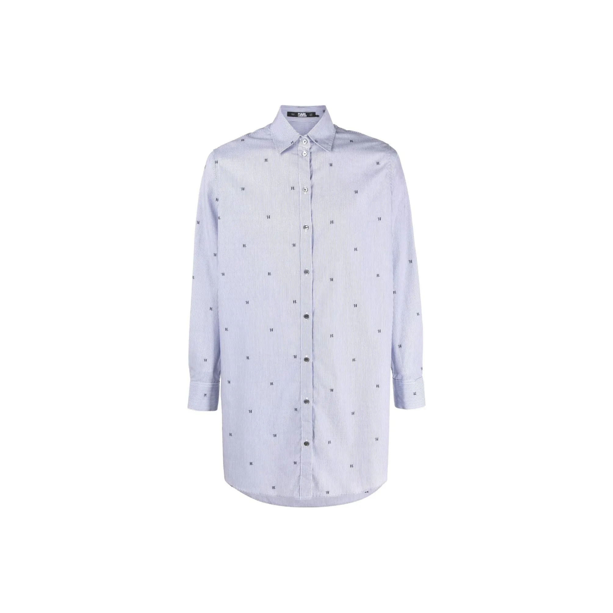 Karl Lagerfeld Рубашка Мужская Синяя
