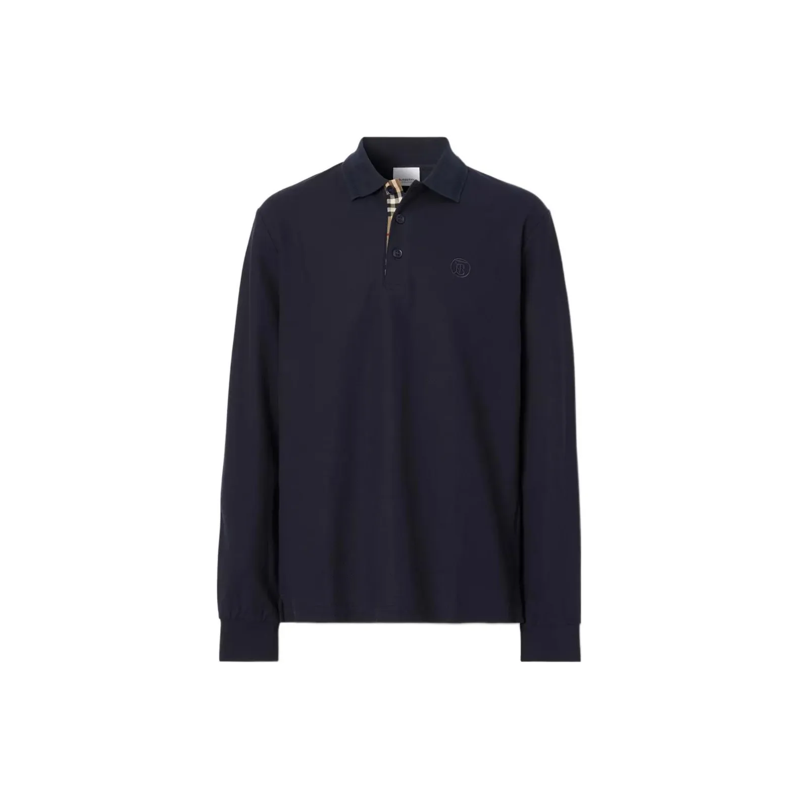 Burberry FW22 Polo Shirt Men's Dark Blue