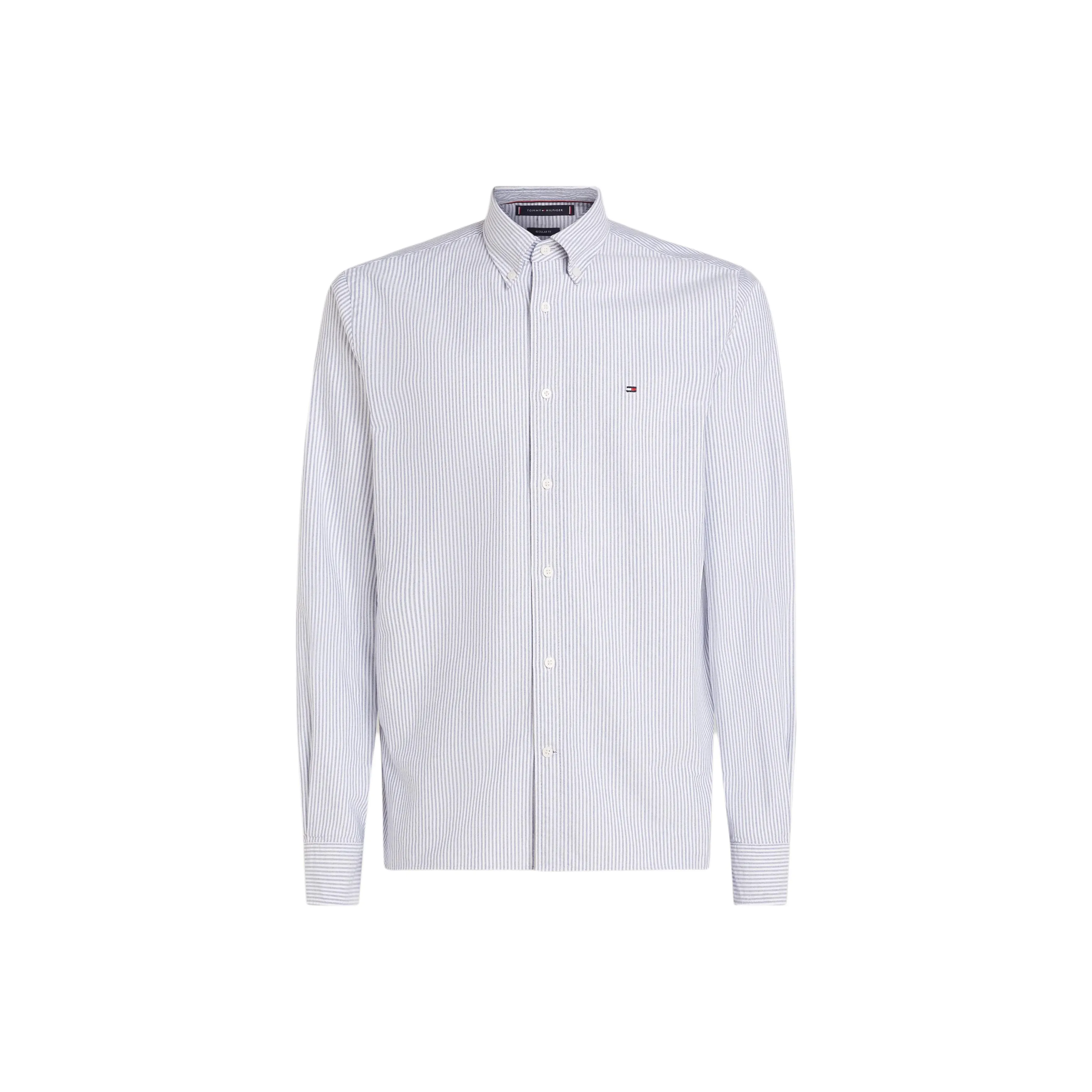Tommy Hilfiger Heritage Stripe Regular Fit Oxford Shirt Shirt Men's White