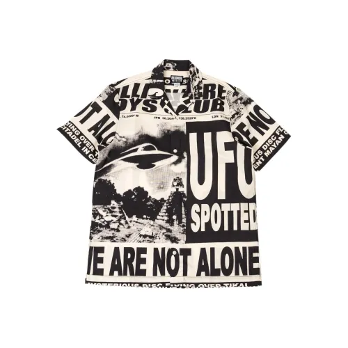 BILLIONAIRE BOYS CLUB Белая Мужская Рубашка