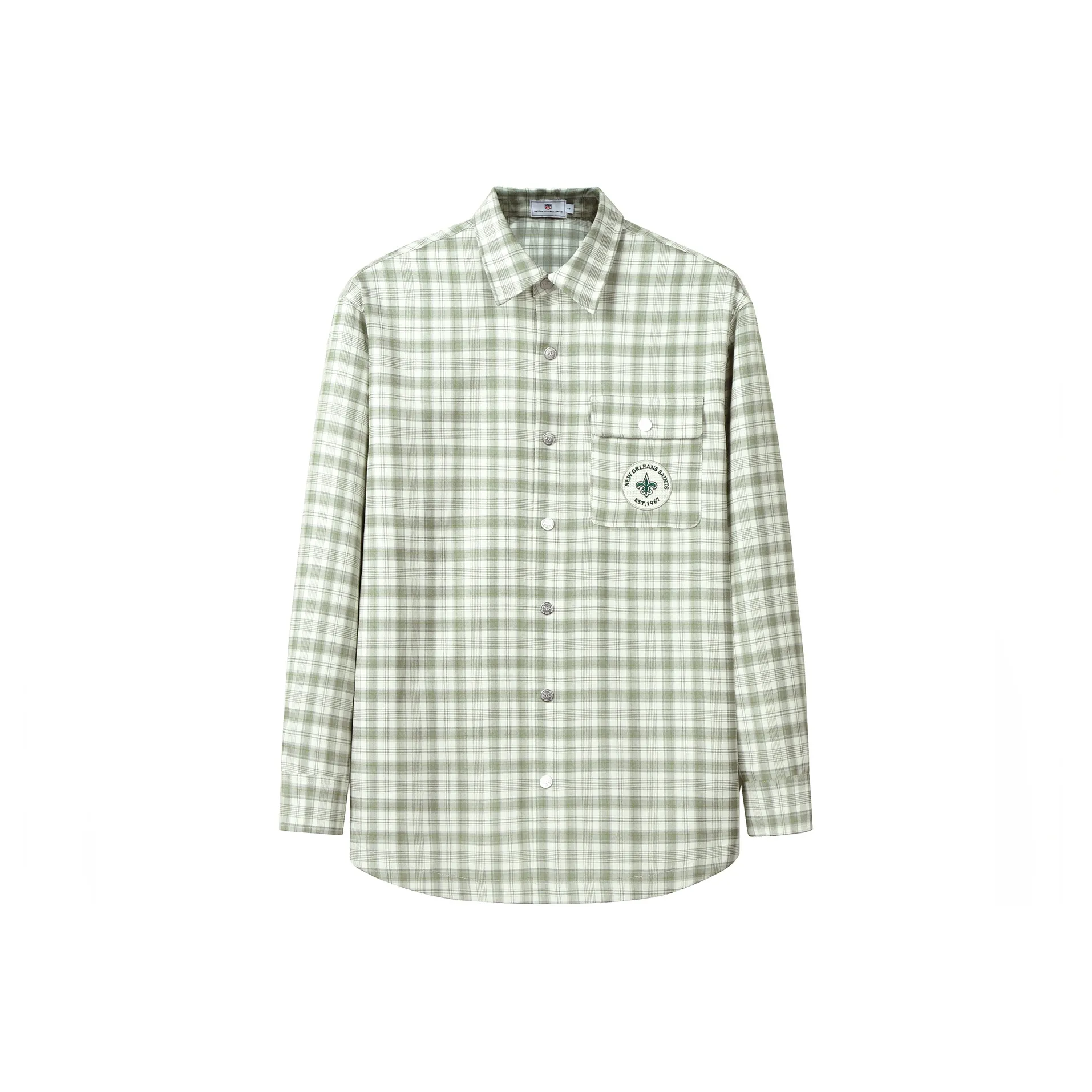 NFL Светло-зеленая унисекс рубашка