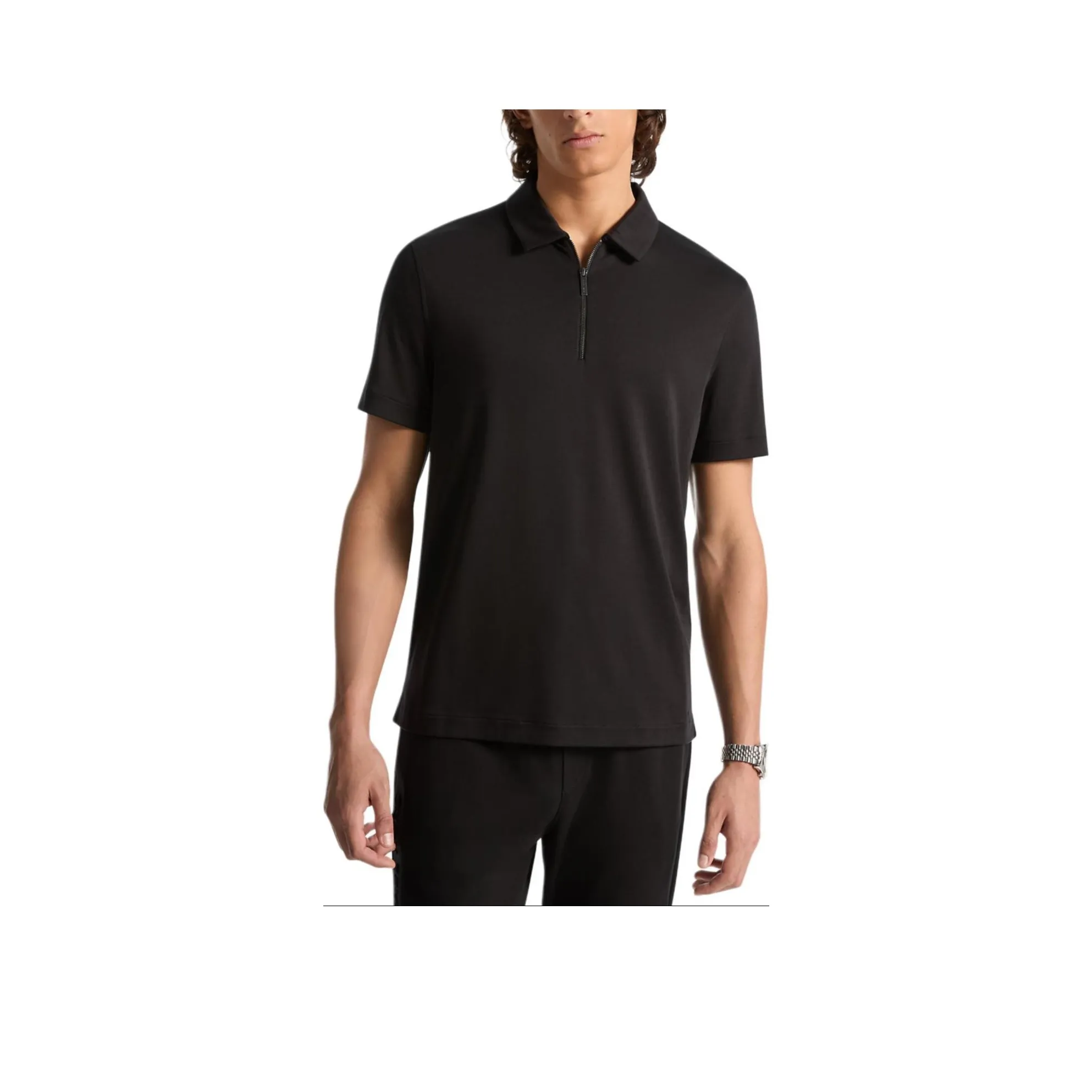MICHAEL KORS Polo Shirts Men Black