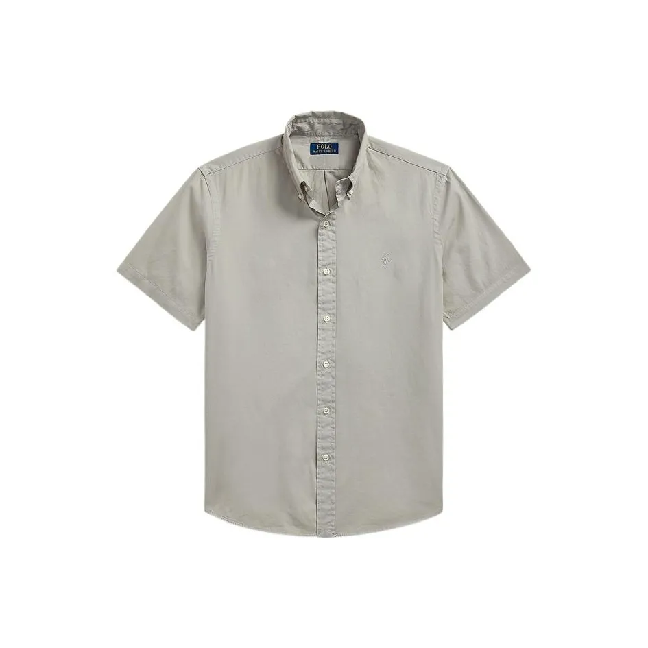 Polo Ralph Lauren Рубашка Мужская Серого цвета