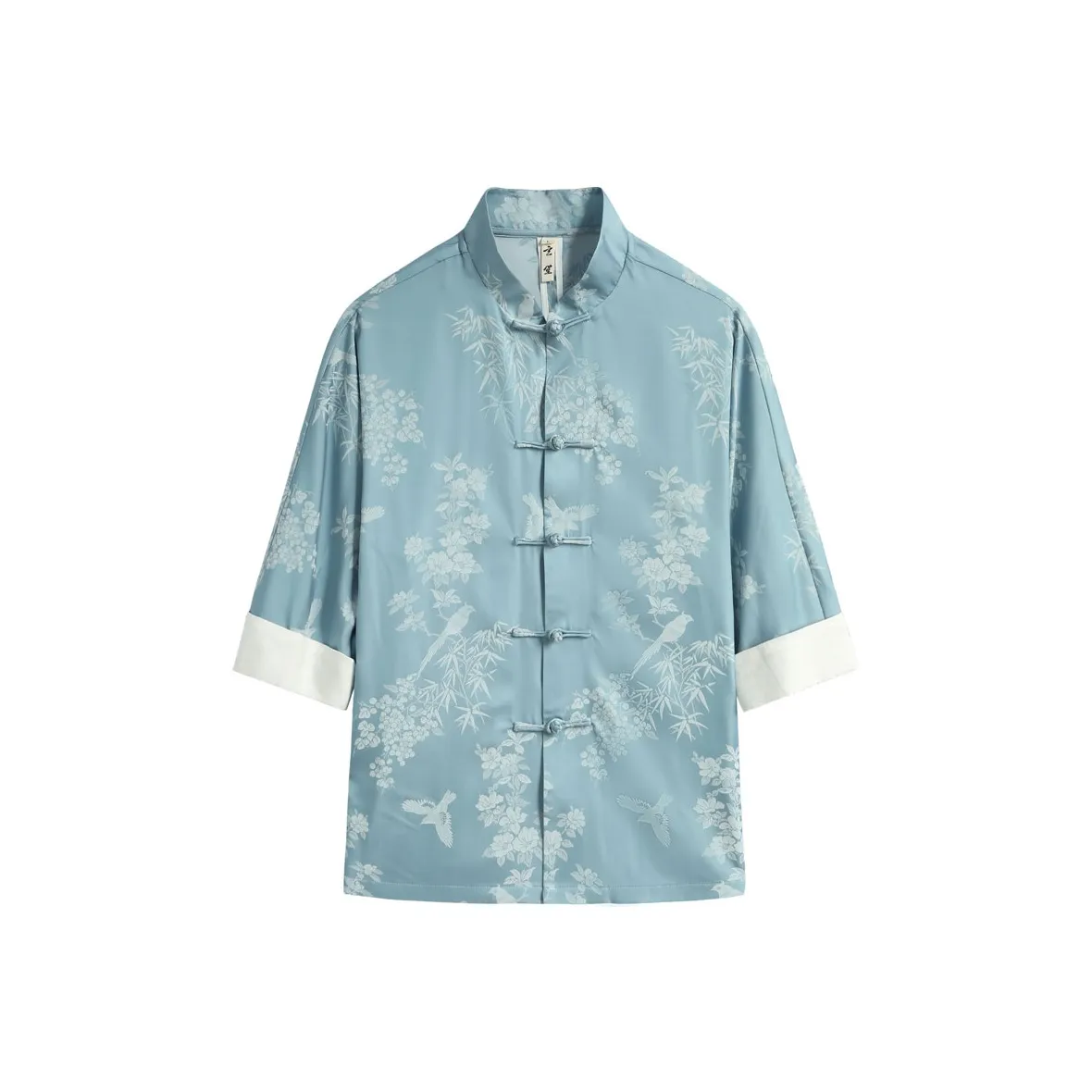 XUANSHENG Небесно-голубой Мужские Рубашки