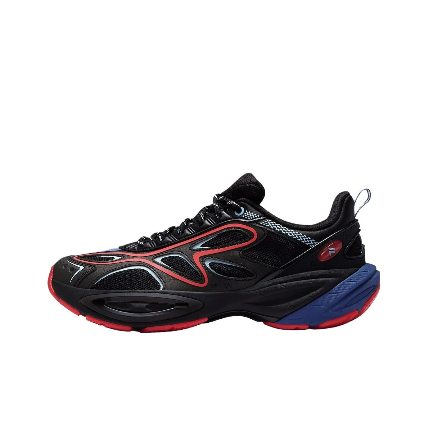Ducati X FILA FUSION BUZZARD II X DUCATI Meteorite Shoes Invigor 2nd Generation Casual Shoes Invigor Men Low Top Black Red