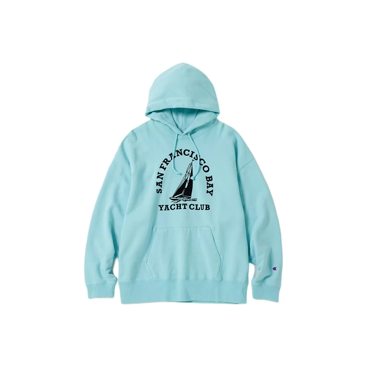 Champion SS24 Свитшот Унисекс Light Серый Синий