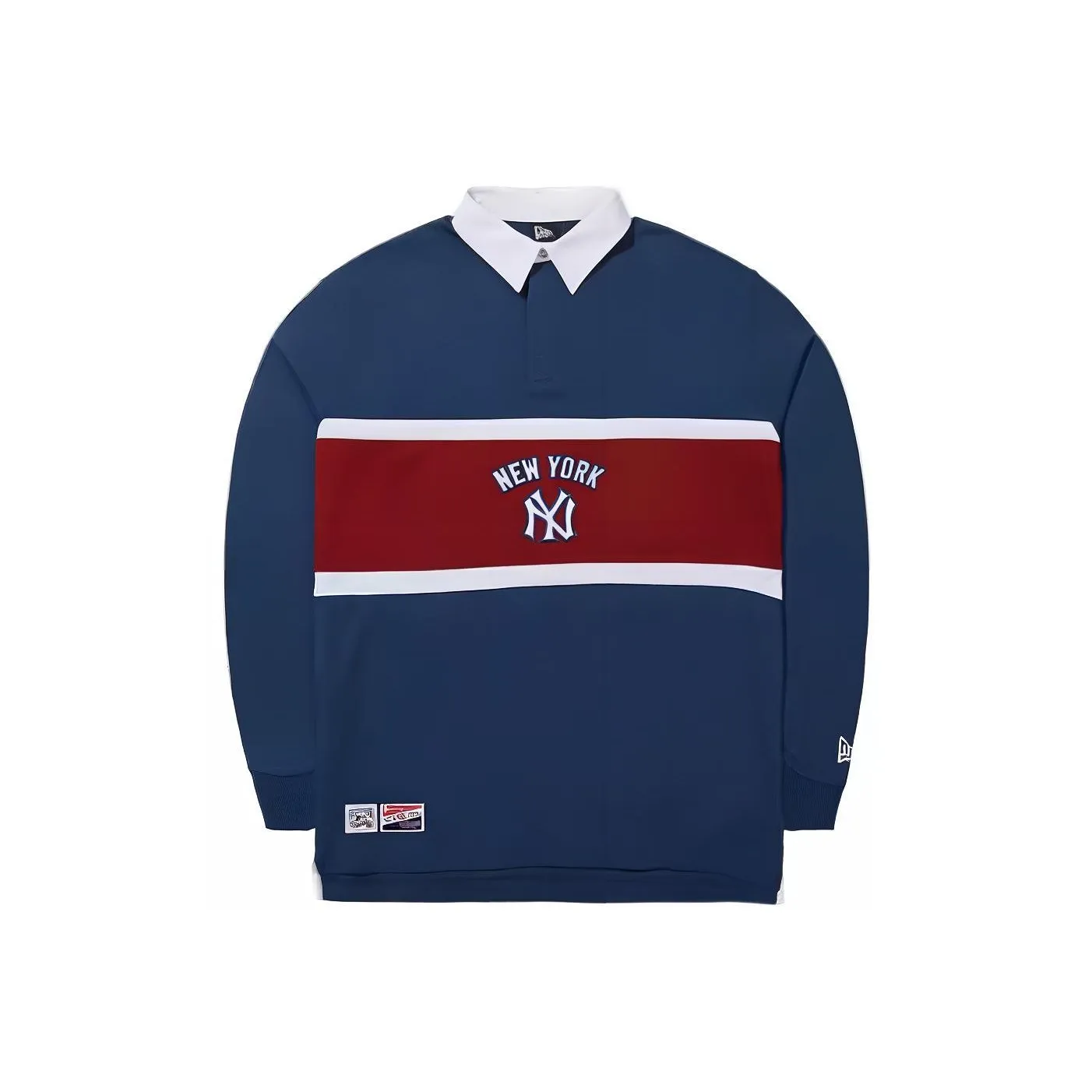 New Era Polo Shirts Unisex Navy Blue