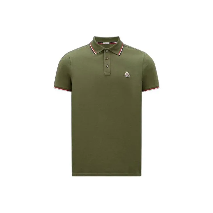 Moncler Chest Logo patch Detail Polo Shirt