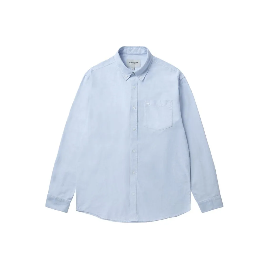 Carhartt WIP Blue Men's Shirts Кархарт WIP Синий Мужские Рубашки