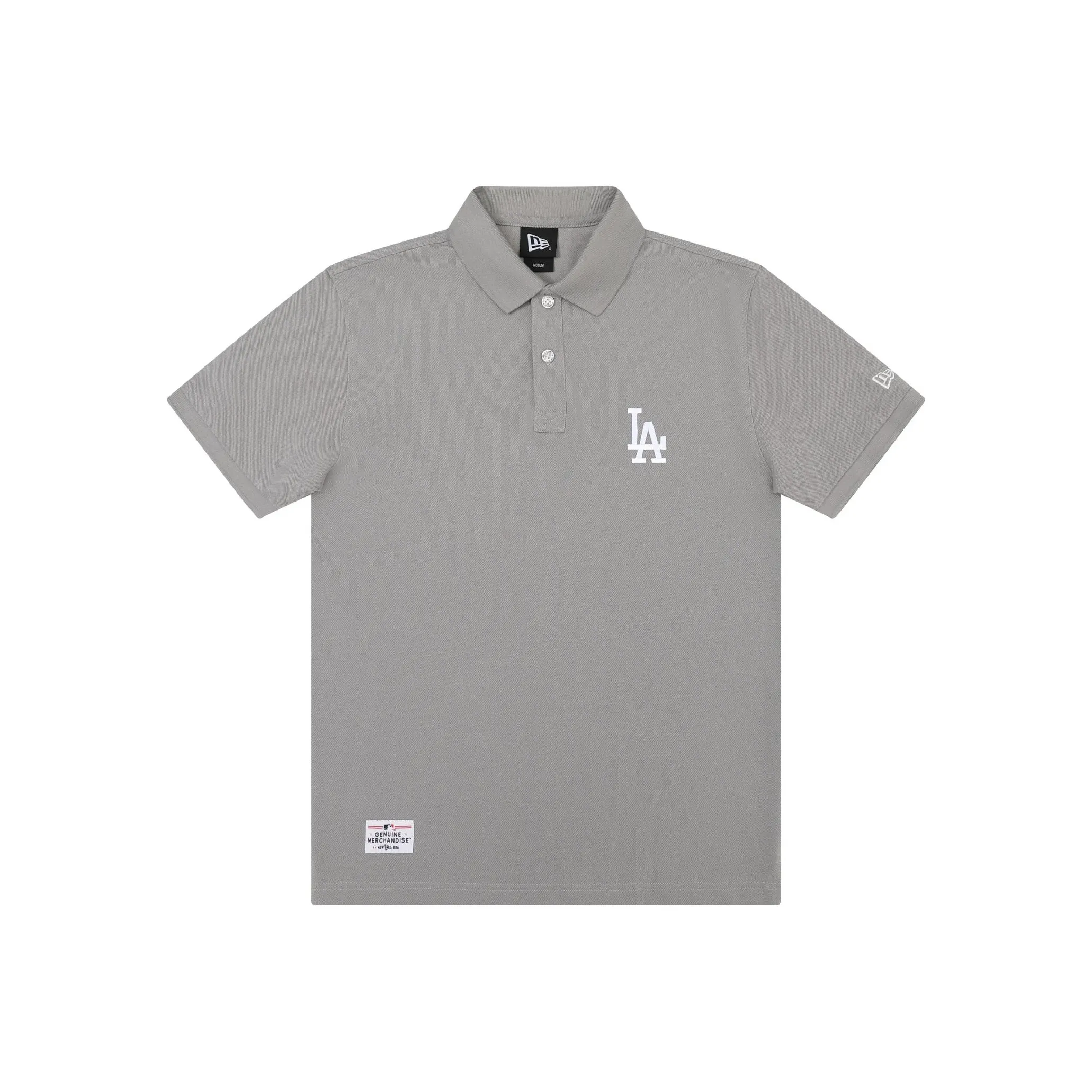 New Era Серый Унисекс Поло