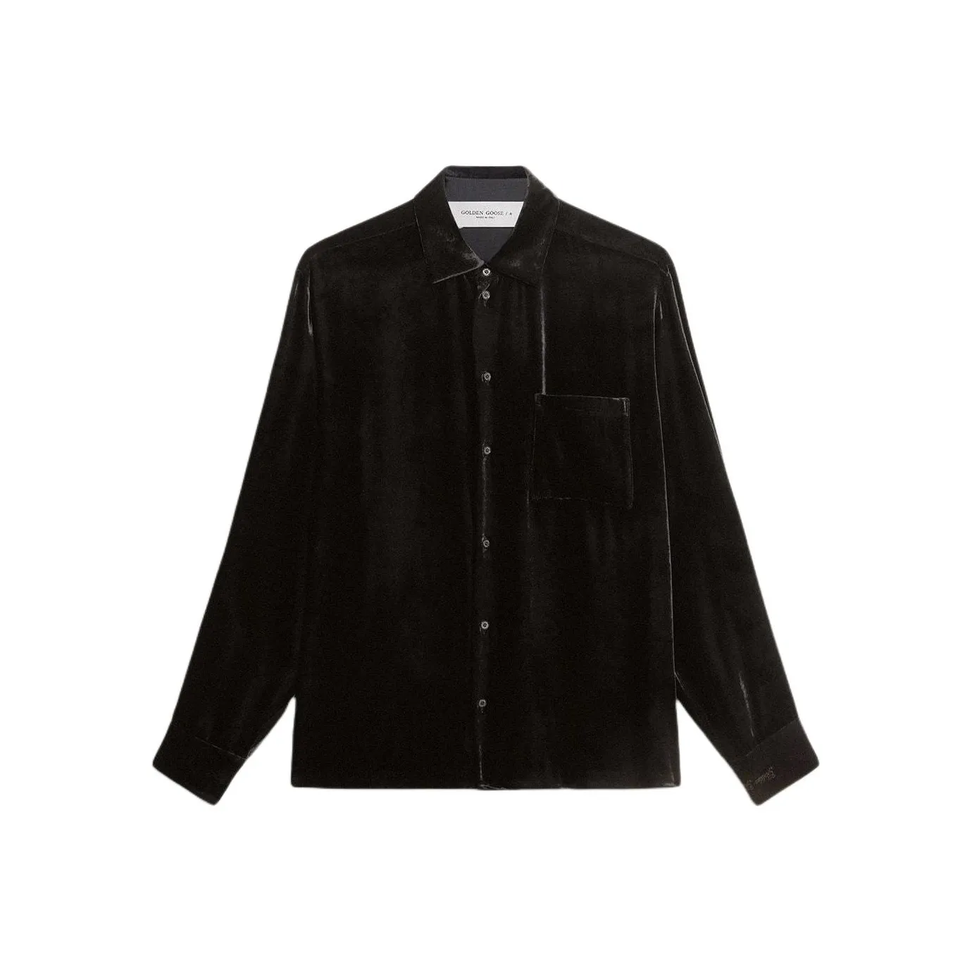 Golden Goose Deluxe Brand Long Sleeved Buttoned Velvet Shirt