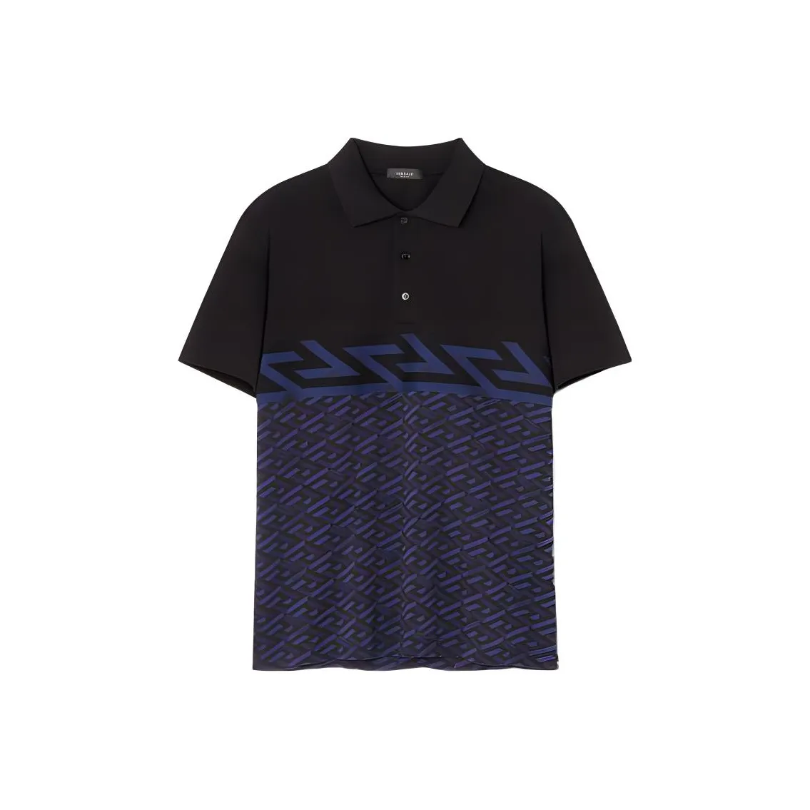VERSACE Polo Shirts Men's Black