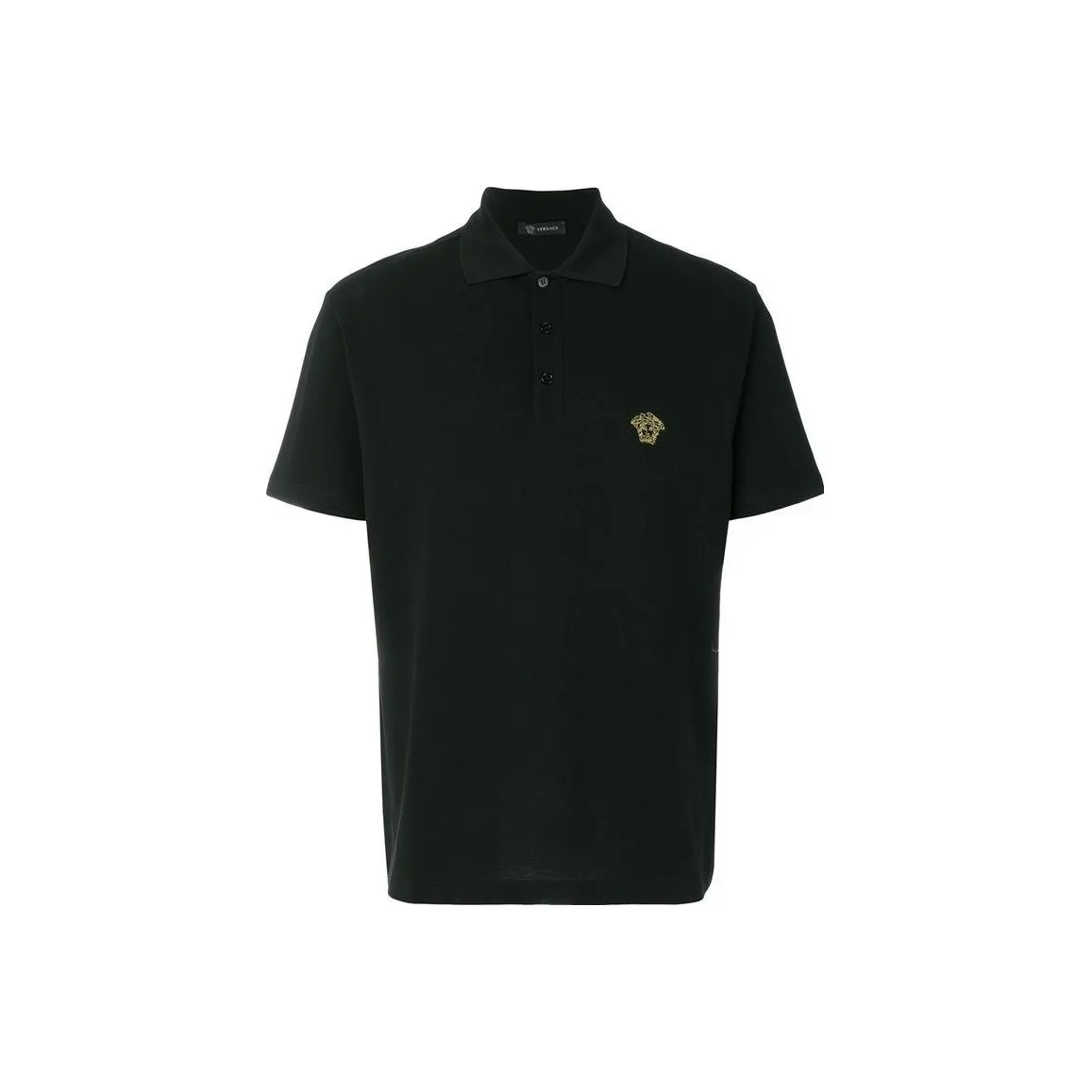 VERSACE SS23 Polo Shirt Men's Black