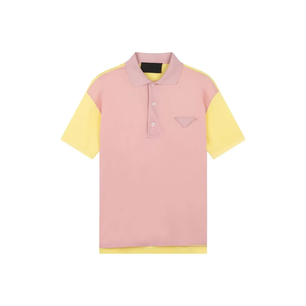 PRADA Polo Shirts Men's Pink