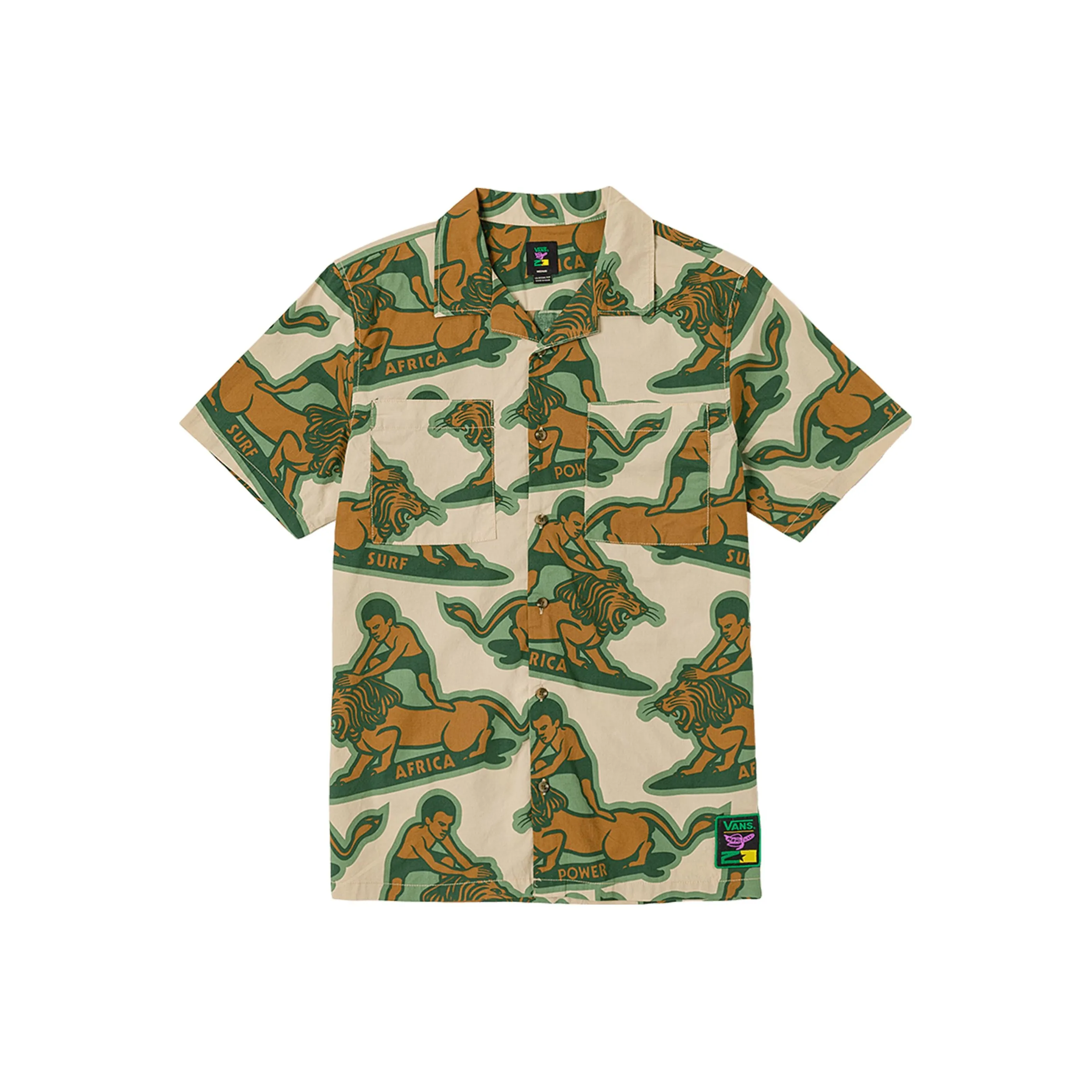 Vans X MAMI WATA Shirts Unisex Khaki
