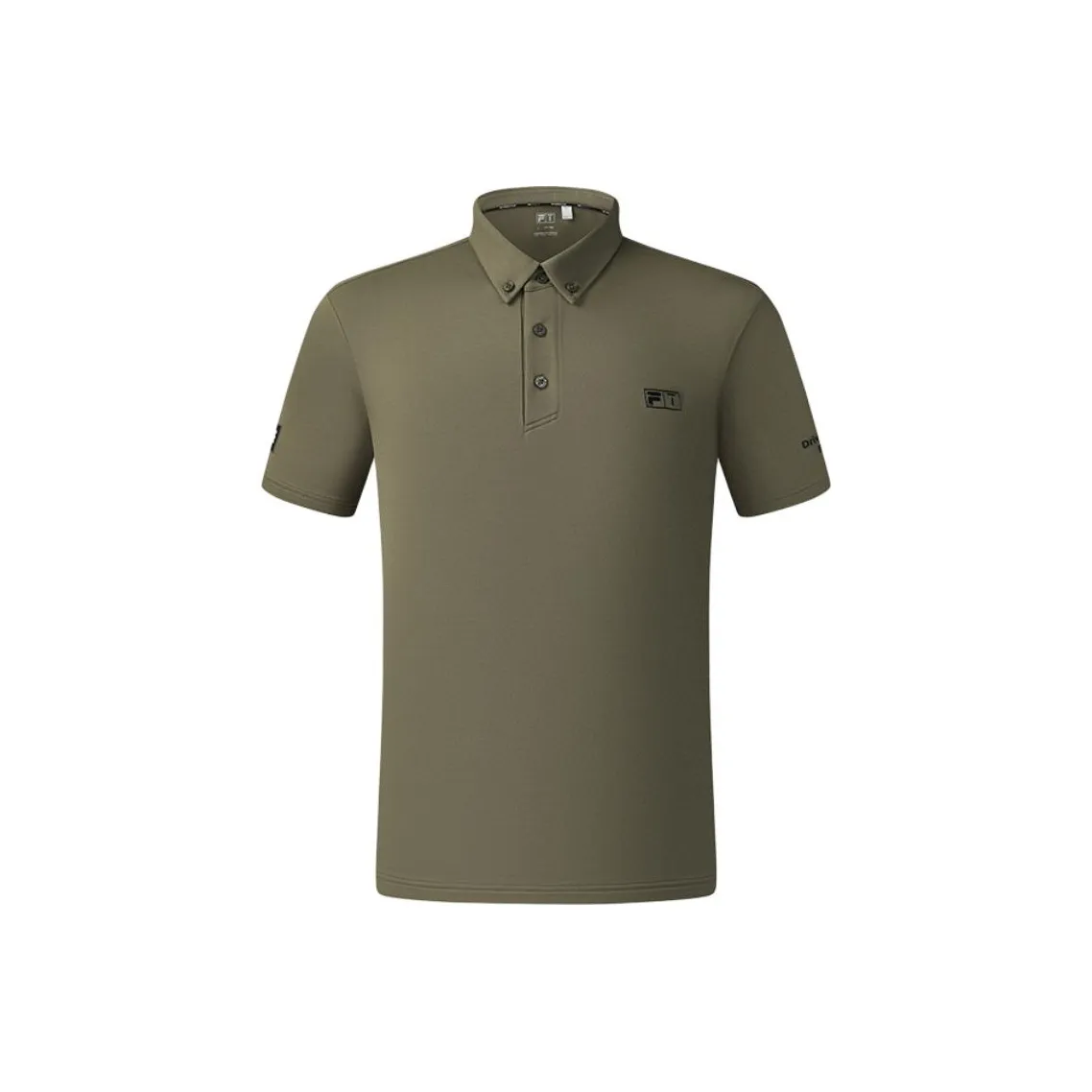 FILA Golf Series Polo Shirt Men's Brown Earth Khaki