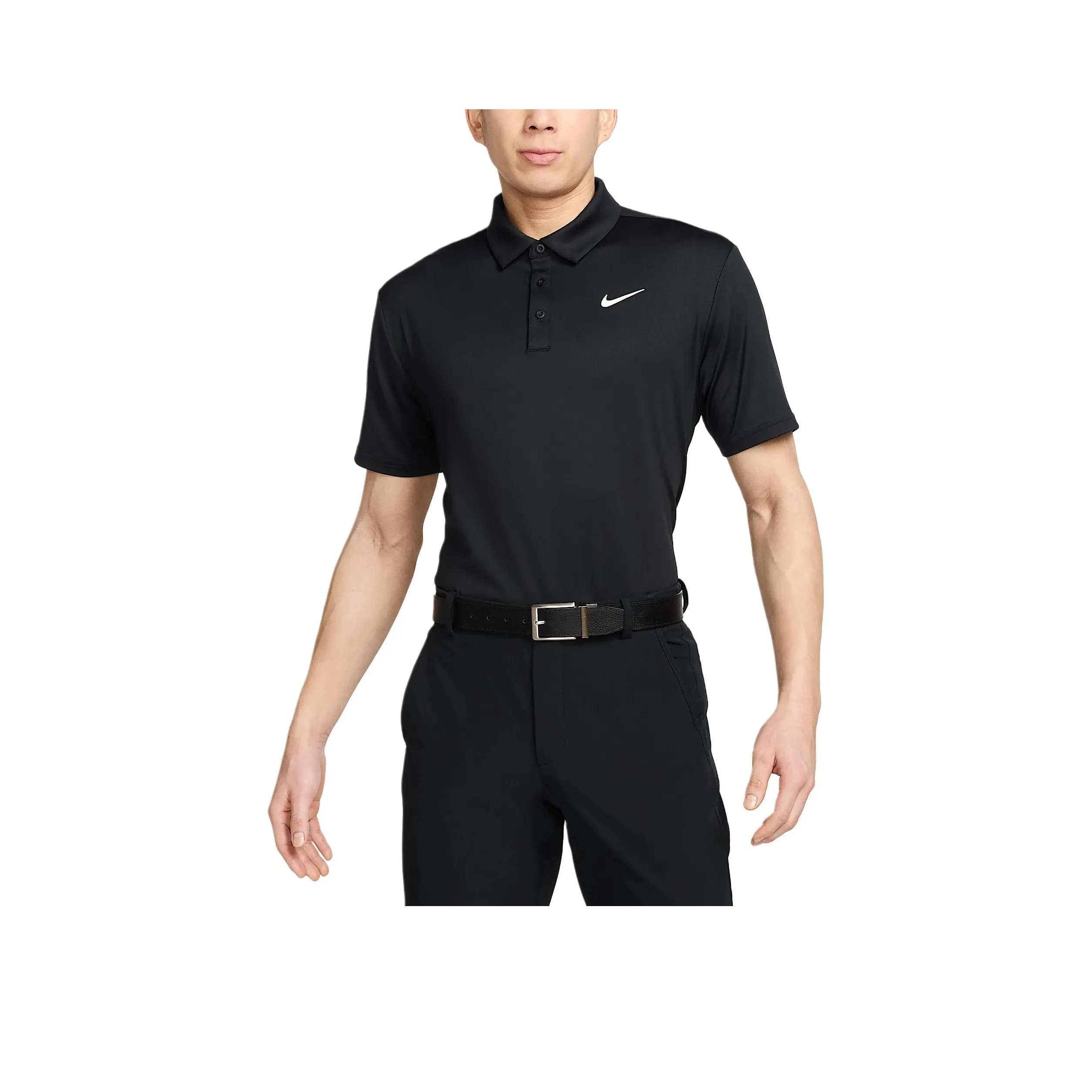 Nike Polo Shirts Unisex Black/White