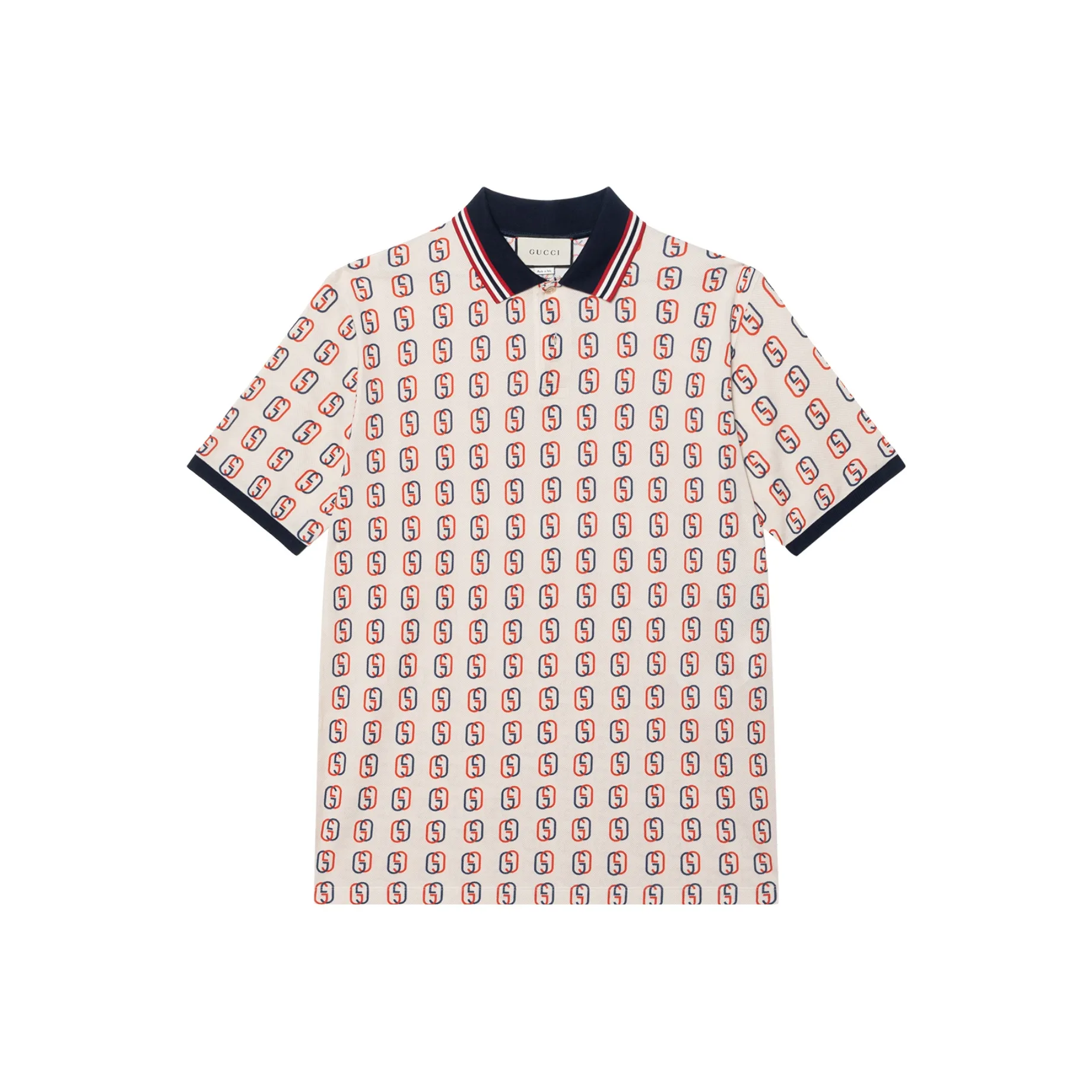 GUCCI Polo Shirts Men's Red