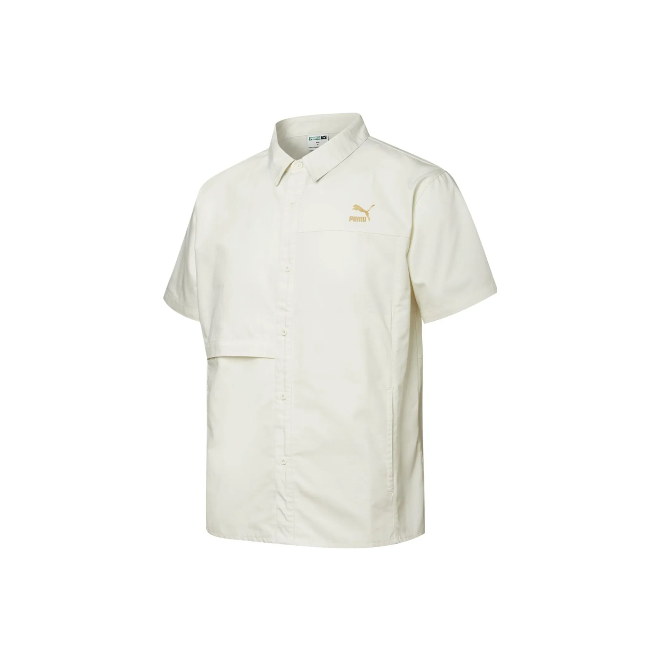 PUMA FLORID Экрю Мужские Рубашки