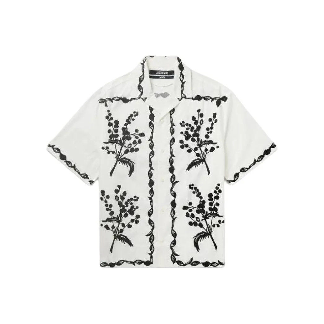 Jacquemus Белые Мужские Рубашки