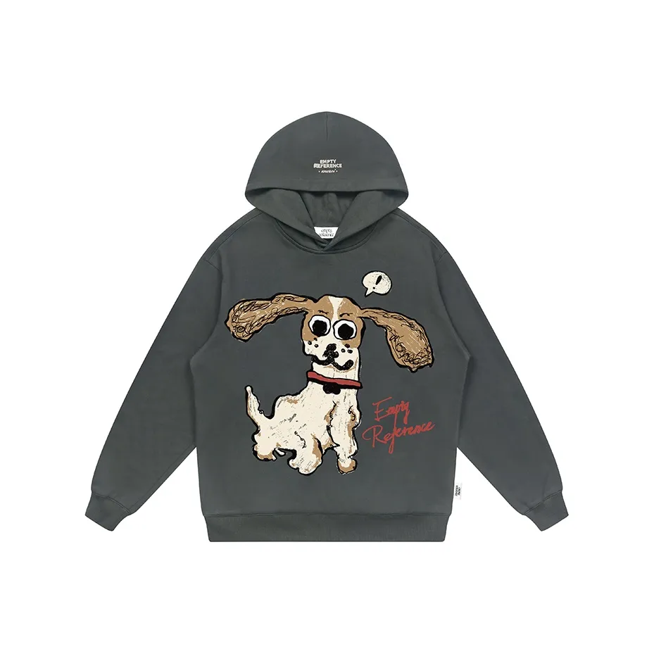 EMPTY REFERENCE Свитшот Унисекс Угольный Серый