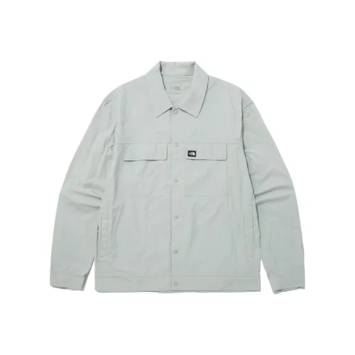 The North Face Светло-синие Мужские Рубашки