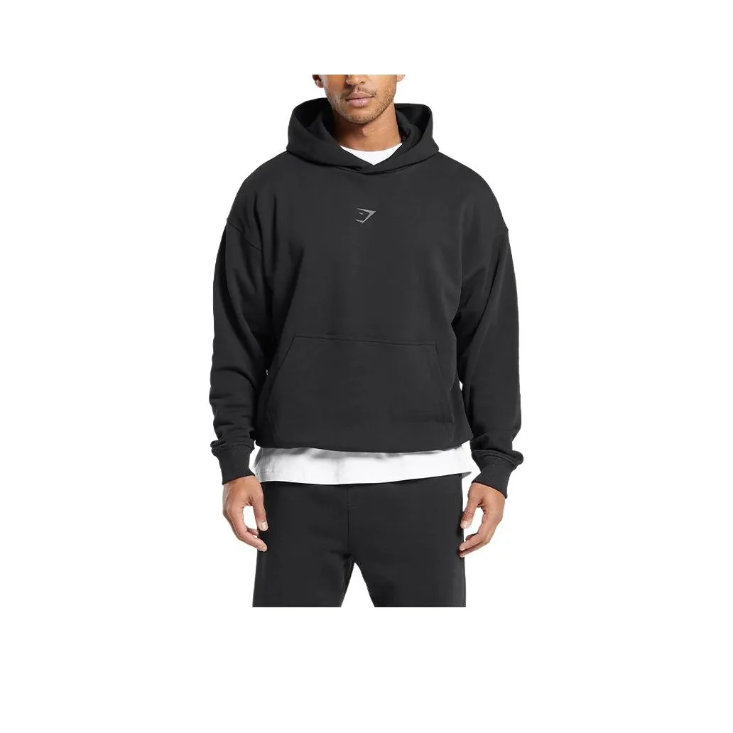 GYMSHARK BUILT Толстовка Мужской Черный