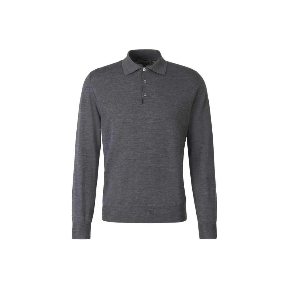 Canali Merino Wool Polo Shirt