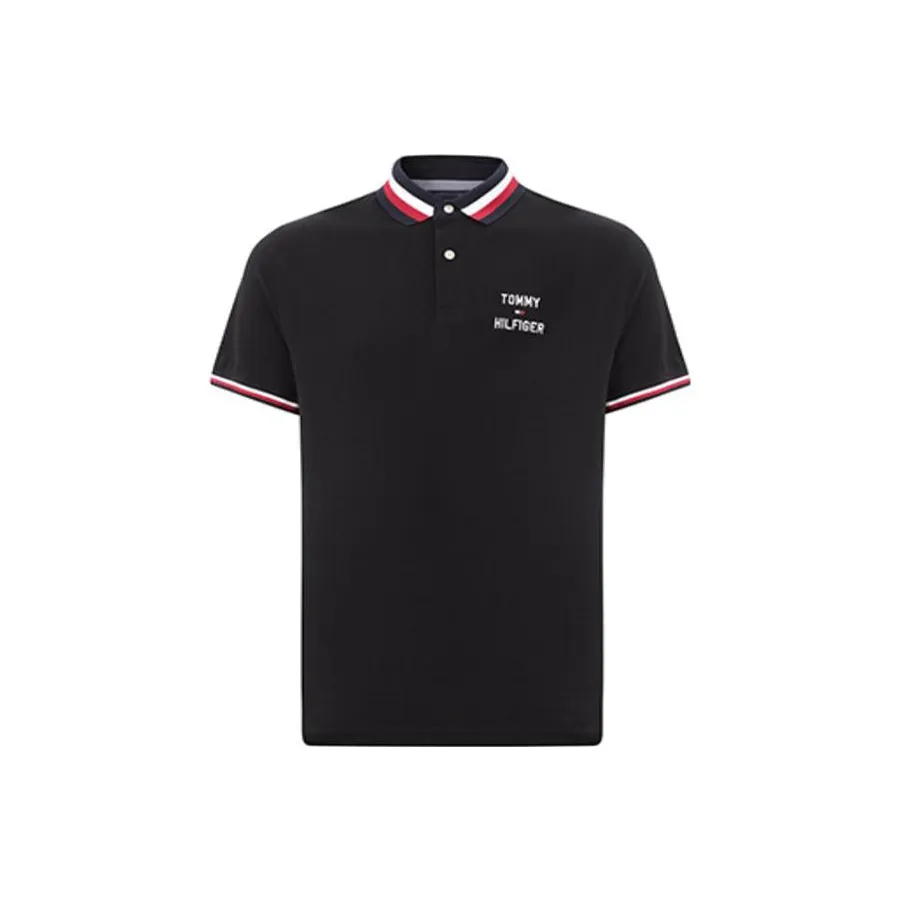Tommy Hilfiger Polo Shirt Men's Black