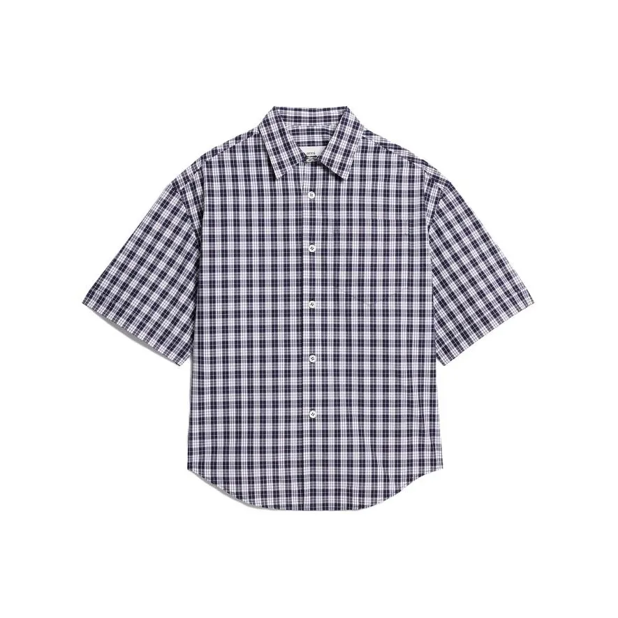 AMIPARIS Рубашка Унисекс Морской Синий