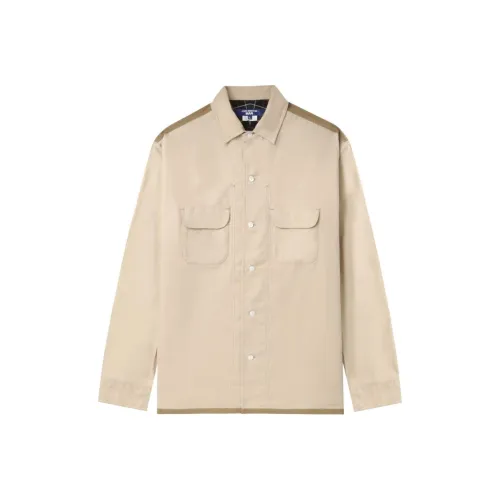 JUNYA WATANABE Бежевые Мужские Рубашки