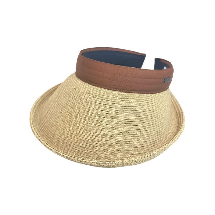 EQUIPMENTELEGANT Соломенная плетеная шляпа с защитой от солнца для женщин