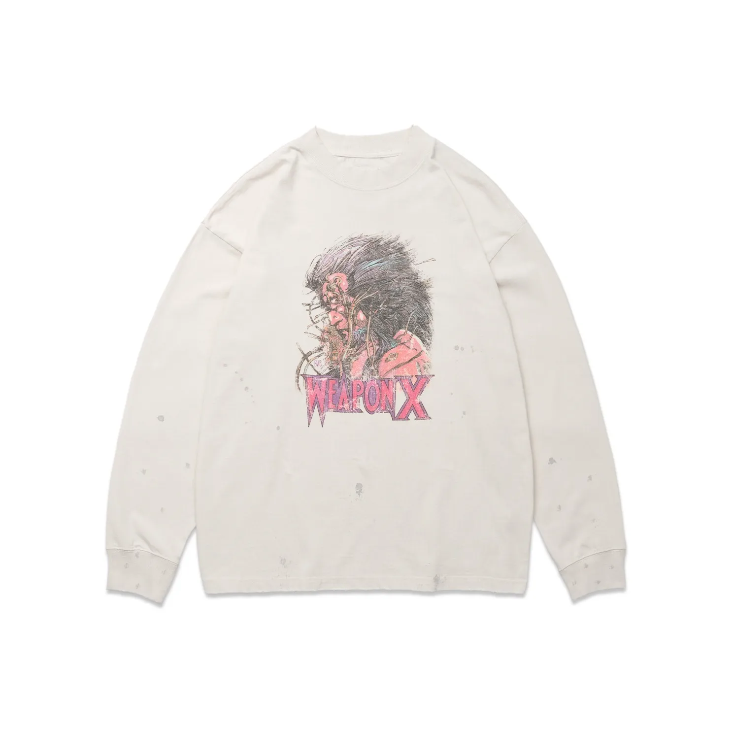 VESSEL X MARVEL Collaboration Collection Свитшот Унисекс Белый