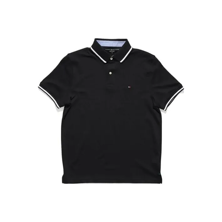 Tommy Hilfiger Polo Shirt Unisex Black