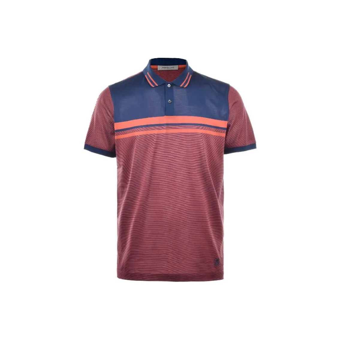 CORNELIANI Polo Shirt Men's Blue Red