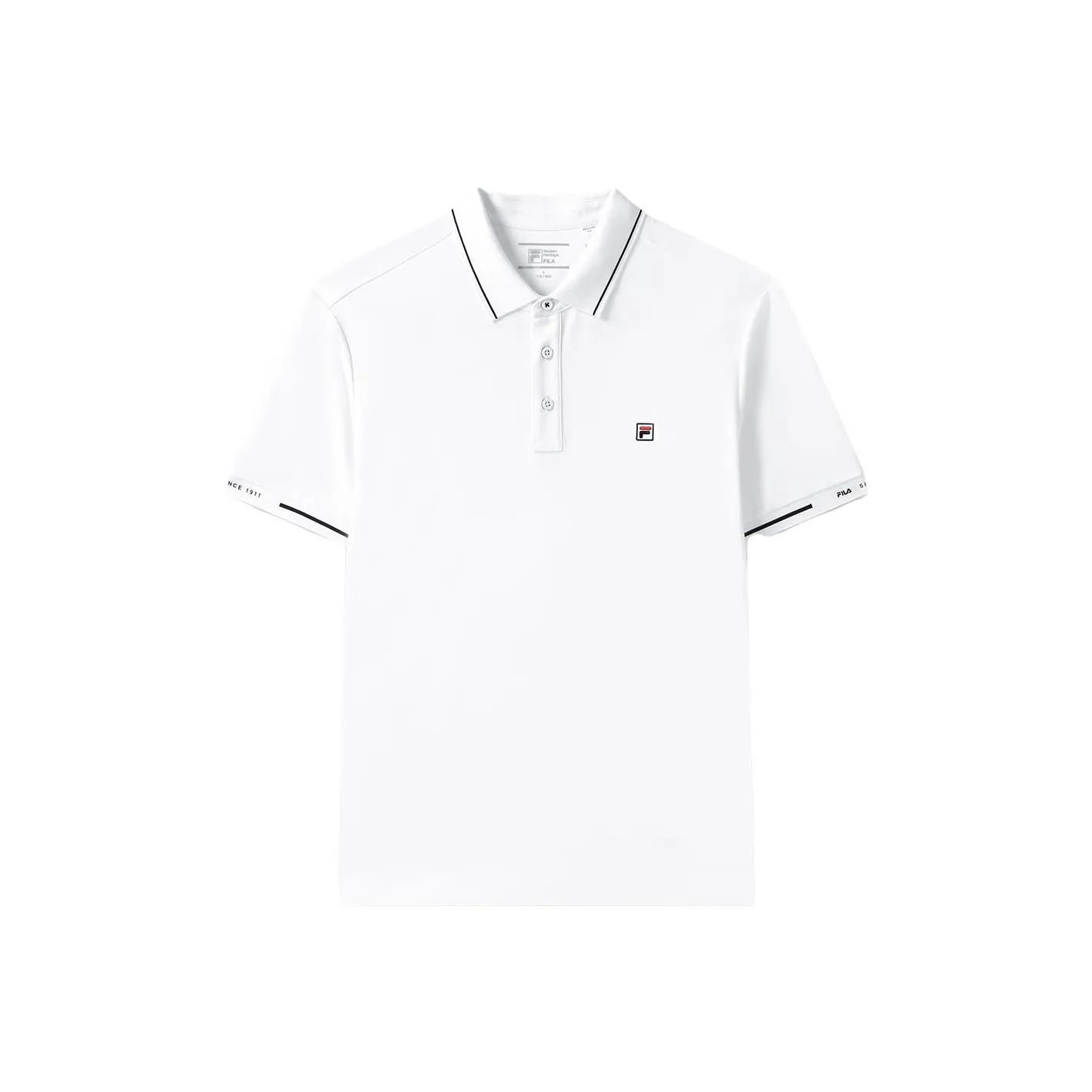 FILA Polo Shirt Men's Standard White