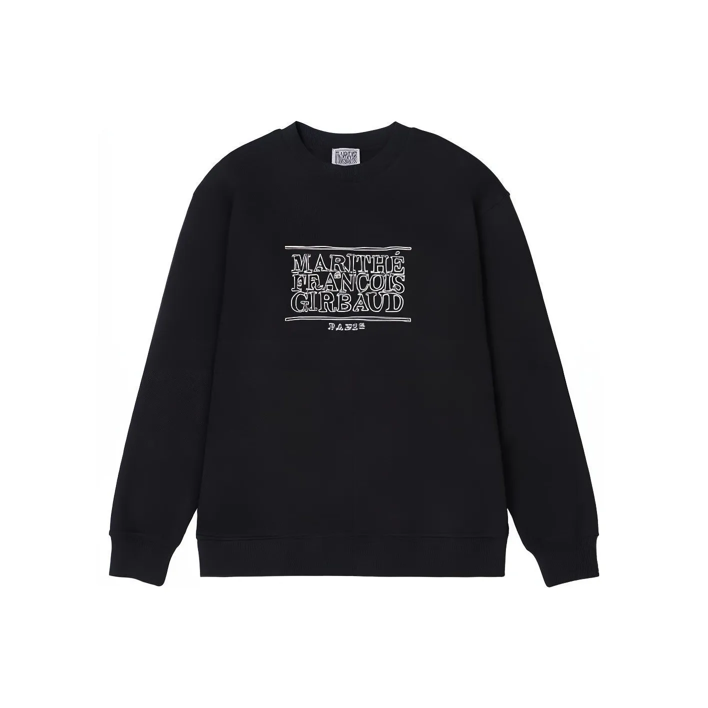 MARITHE FRANCOIS GIRBAUD Sweatshirts Unisex Black