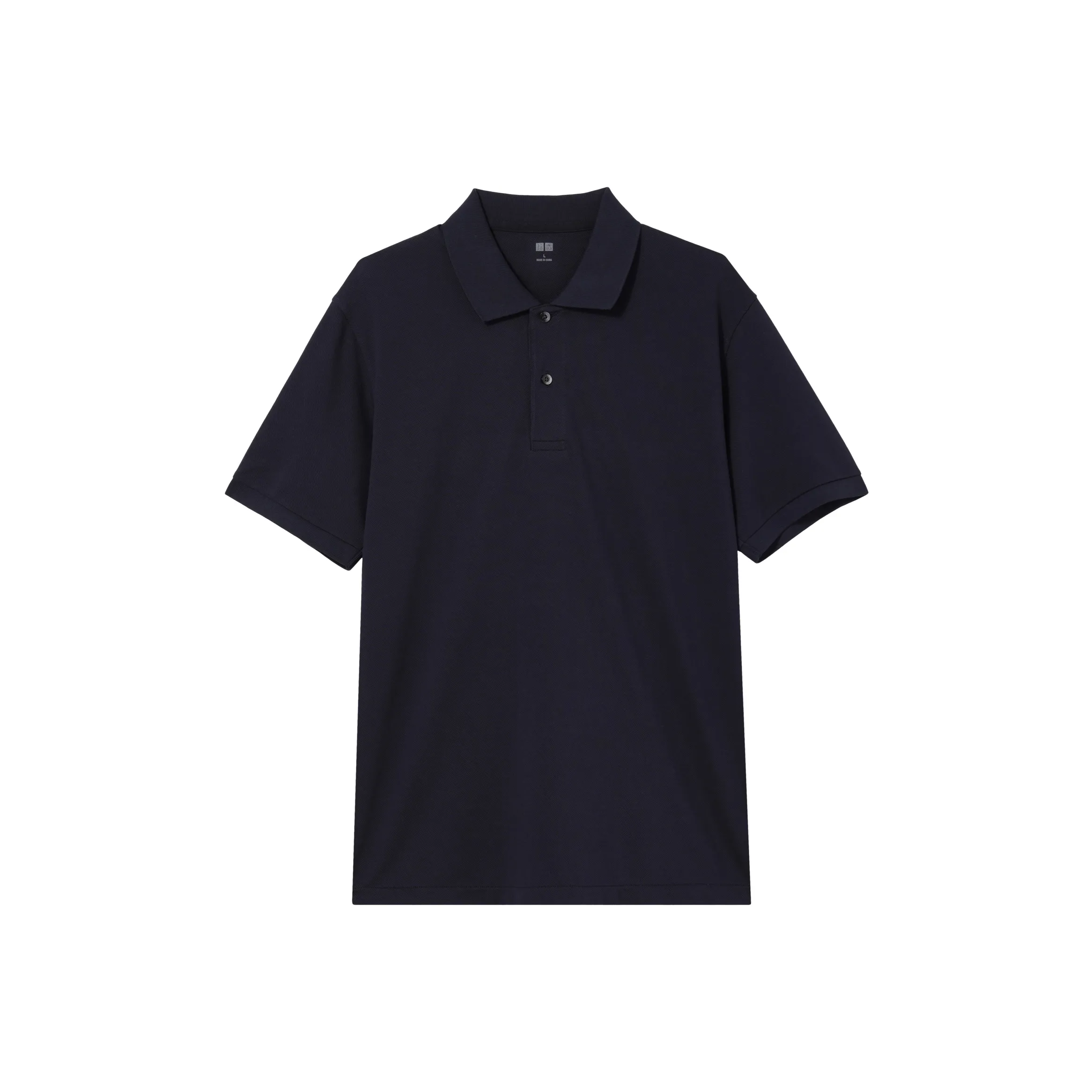 UNIQLO Поло Унисекс Темно-синий