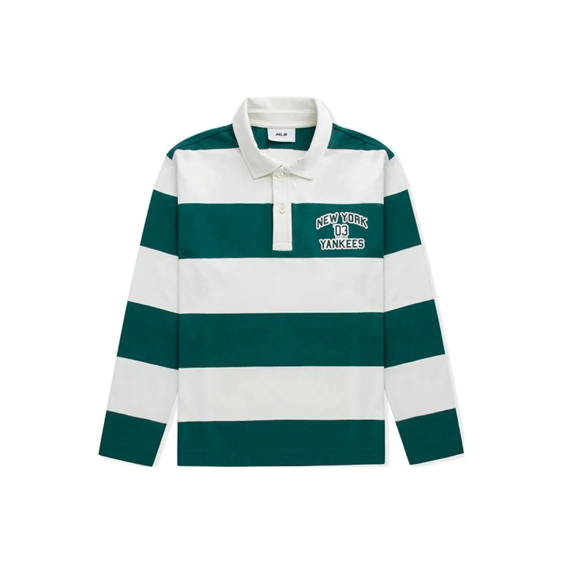 MLB Preppy Style Collection New York Yankees Поло Унисекс Темно-зеленый