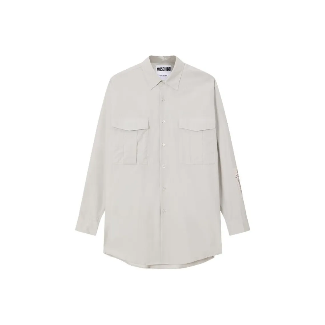 MOSCHINO Серые Мужские Рубашки