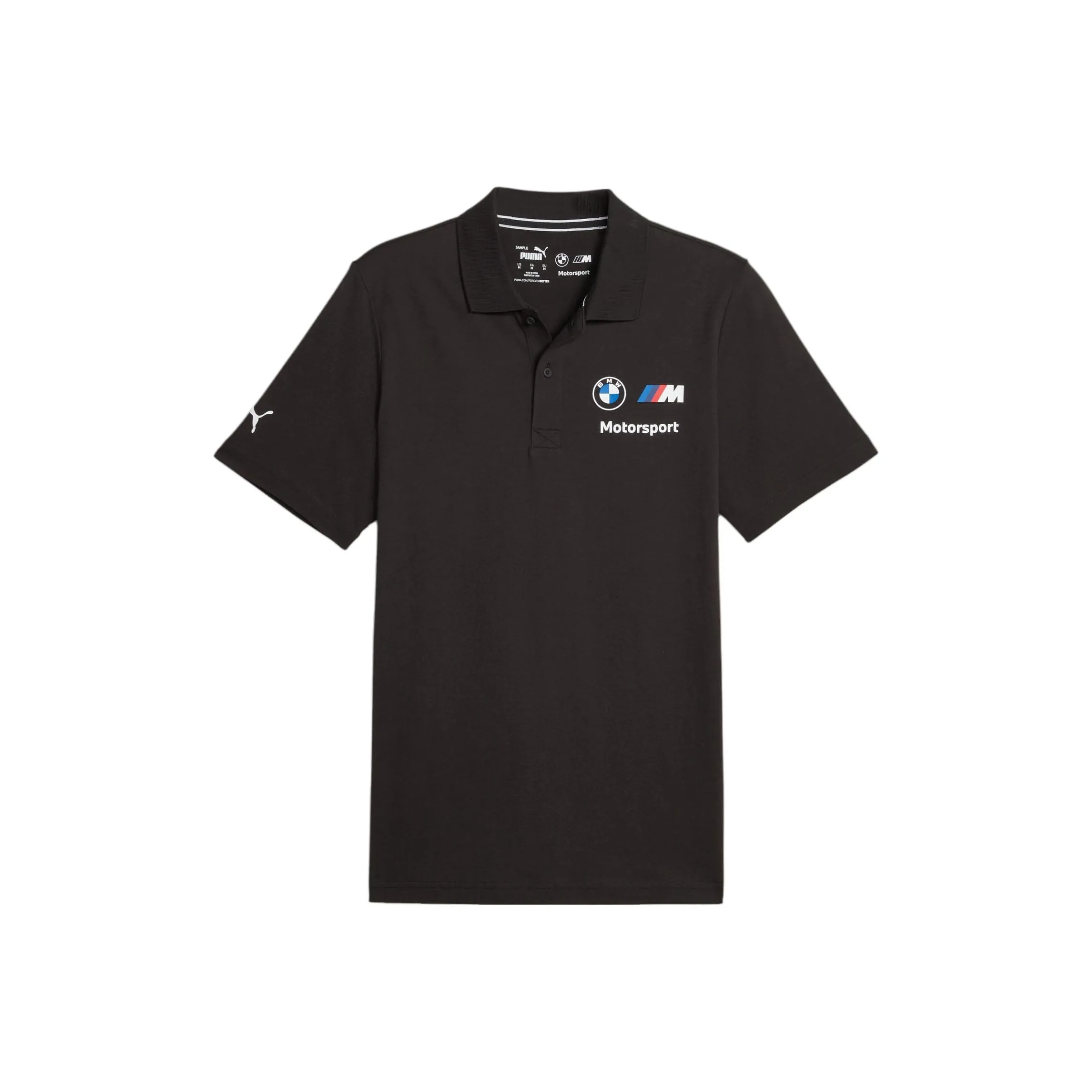 PUMA BMW M Motorsport Polo Shirts Men Black