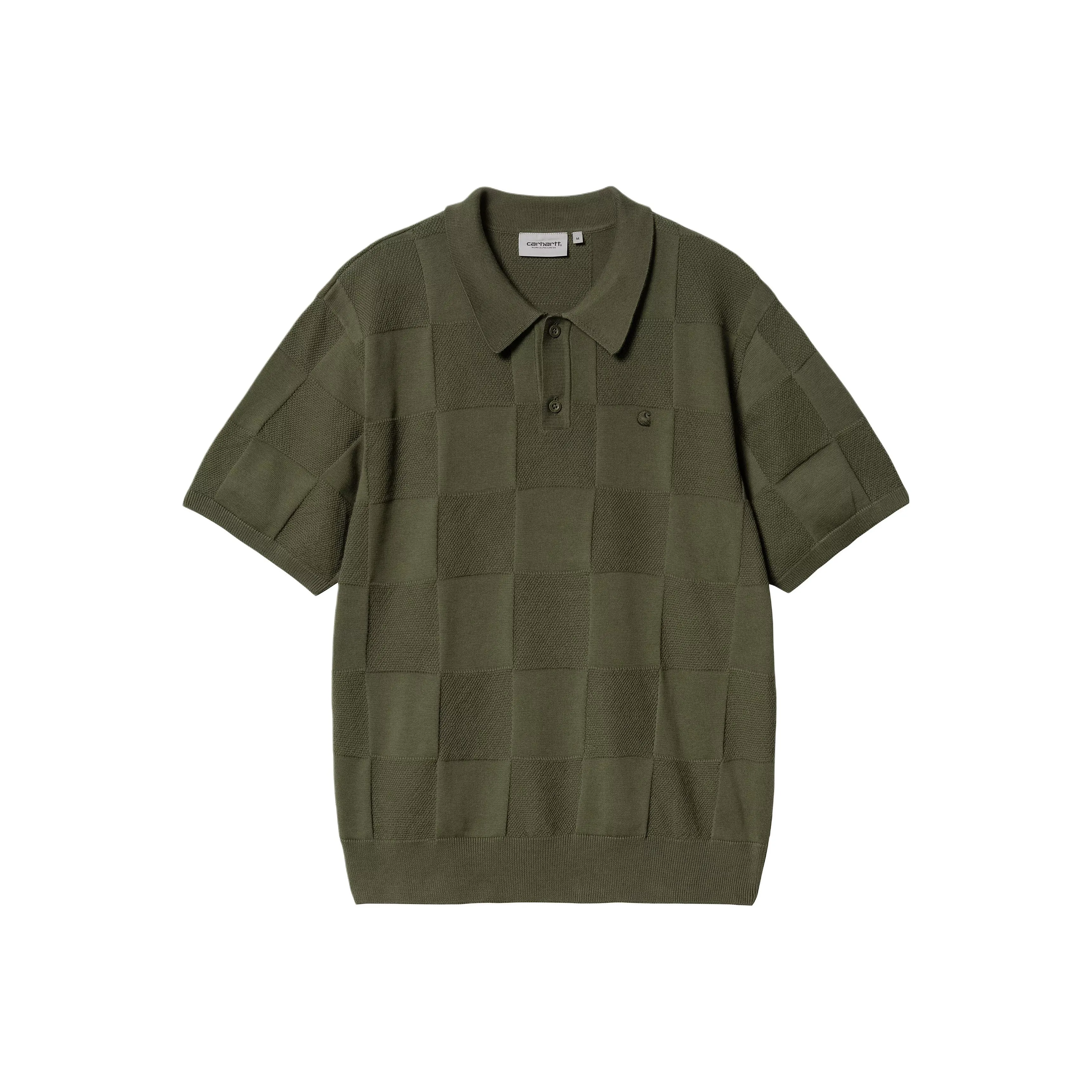 Carhartt WIP Polo Мужское Армейский Зеленый