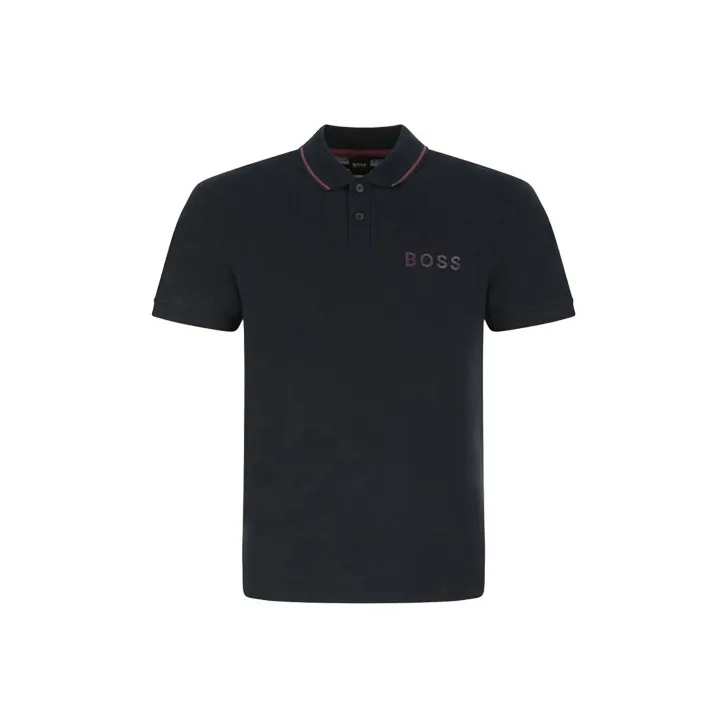 HUGO BOSS Polo Shirts Men's Black